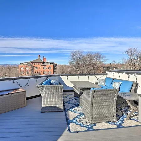 Denver Townhome With Rooftop Deck Walk To Mile High-3